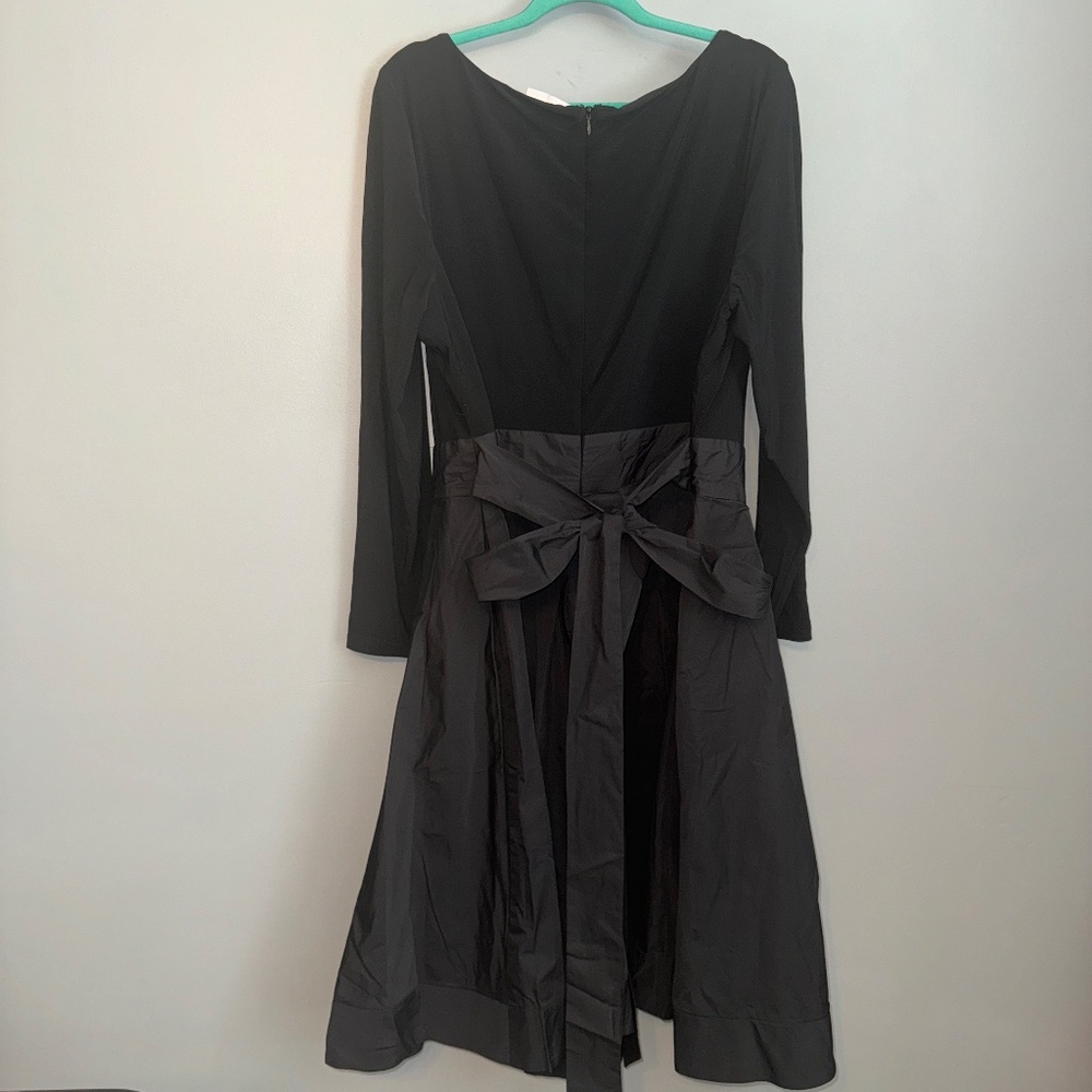 EUC Lauren Ralph Lauren Jersey & Taffeta Party Cocktail Dress Size 22W - Picture 6 of 8